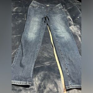 Womens denim jeggings